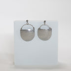 Eclipsed | Repurposed Automotive Aluminum Earrings with Surgical Steel Posts