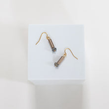 Load image into Gallery viewer, Northern Lights Labradorite Earrings