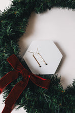 Load image into Gallery viewer, Dancing In The Street Earrings | Repurposed Automotive Copper Brake Line | Gold Plated Ear Wire