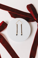 Load image into Gallery viewer, Dancing In The Street Earrings | Repurposed Automotive Copper Brake Line | Gold Plated Ear Wire