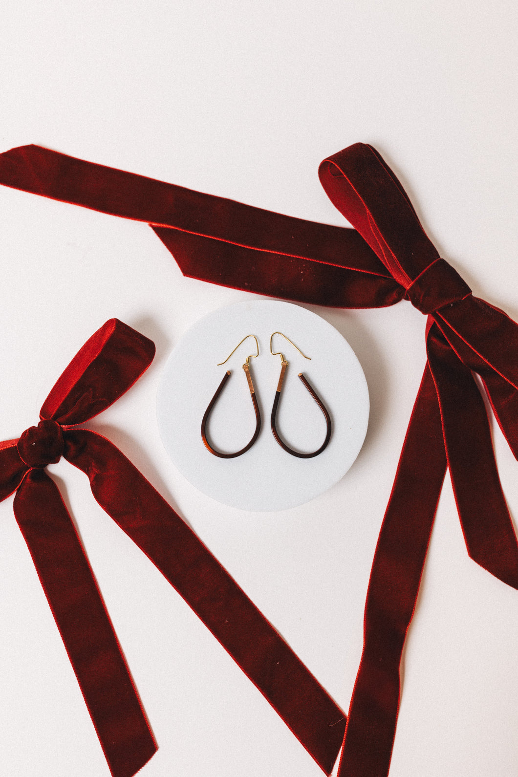 Power Within Earrings | Repurposed Copper Hairpin for Electric Vehicles | Gold Plated Ear Wire