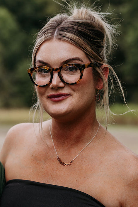 Together Necklace | Repurposed Copper Auto Washers | Adjustable Sterling Silver Chain