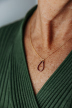 Expressions Necklace | Automotive Copper Wire | Adjustable Gold Plated Chain