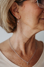 Shine Necklace | Salvaged Copper & Steel Auto Parts | Adjustable Stainless Steel Chain