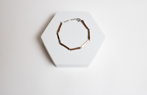 Midnight Train Copper & Stainless Steel Bracelet