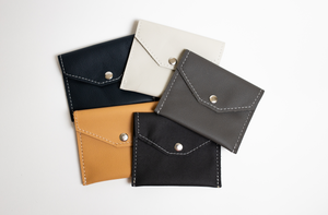 Leather Snap Purpose Pouch