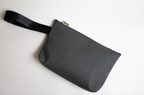 Reach Out | Zippered Wristlet made from Repurposed Automotive Leather