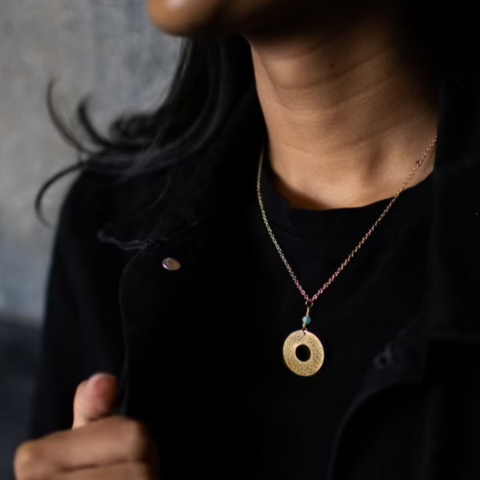 Blossom Gold Plated Necklace