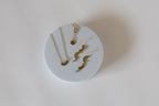 Poured Out Necklace | Repurposed Automotive Brass Washer | Gold Plated Chain