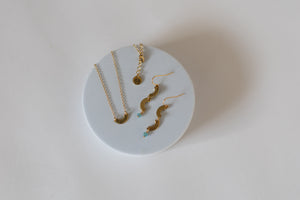 Poured Out Gold Plated Necklace