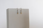 Sowing Seeds Earrings | Repurposed Auto Split Rings & Gold Plated Crimp Beads | Stainless Steel Ear Wire