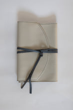 Load image into Gallery viewer, Closure Leather Journal Cover with Notebook and Pen