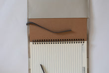 Load image into Gallery viewer, Closure Leather Journal Cover with Notebook and Pen