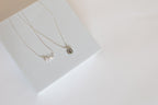 Known Personalized Initial Necklace | Salvaged Steel Auto Part | Sterling Silver Chain