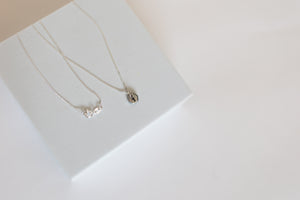 Known Sterling Silver Initial Necklace