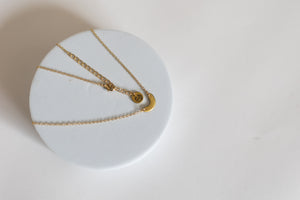 Poured Out Gold Plated Necklace