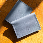 Minimalist Wallet | Repurposed Automotive Leather | Card Pockets | Black, Gray