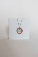 Load image into Gallery viewer, Restored - Copper &amp; Glass Necklace