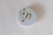 Load image into Gallery viewer, Poured Out Gold Plated &amp; Brass Earrings