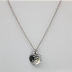 Awaken Necklace | Salvaged Steel Auto Part | Adjustable Stainless Steel Chain