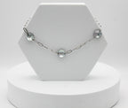 Brave Necklace | Repurposed Steel Automotive Parts | Stainless Steel Chain