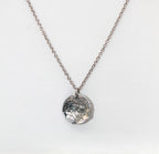 Awaken Necklace | Salvaged Steel Auto Part | Adjustable Stainless Steel Chain