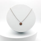 Shine Necklace | Salvaged Copper & Steel Auto Parts | Adjustable Stainless Steel Chain