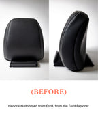 Carried | Convertible Backpack Crossbody | Salvaged Leather Head Rest donated by Ford