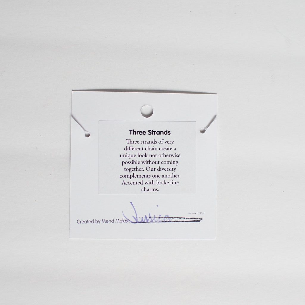 three strands product card