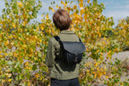 Carried | Convertible Backpack Crossbody | Salvaged Leather Head Rest donated by Ford