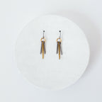 Trinity Earrings | Repurposed Automotive Cotter Pins | Stainless Steel Ear Wire