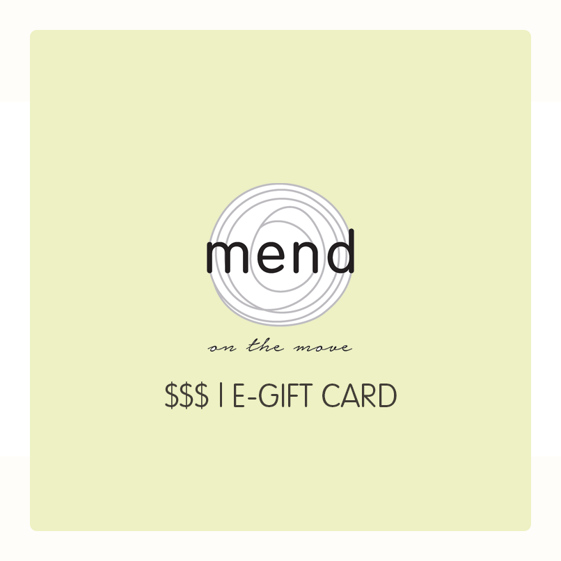 eGift Card | Share Mend with a Friend! | Delivers Gift Card to Email